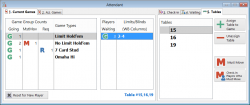 Manage table/game assignments, must-move status, and more.